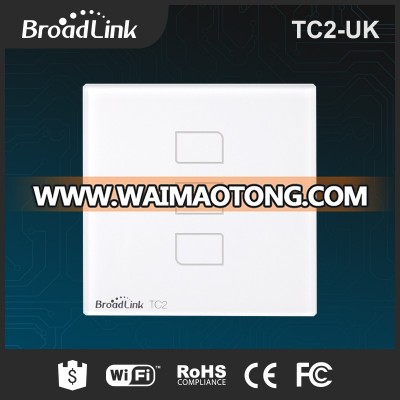 3 Gang UK standard BroadLink TC2 wireless remote control light touch switch